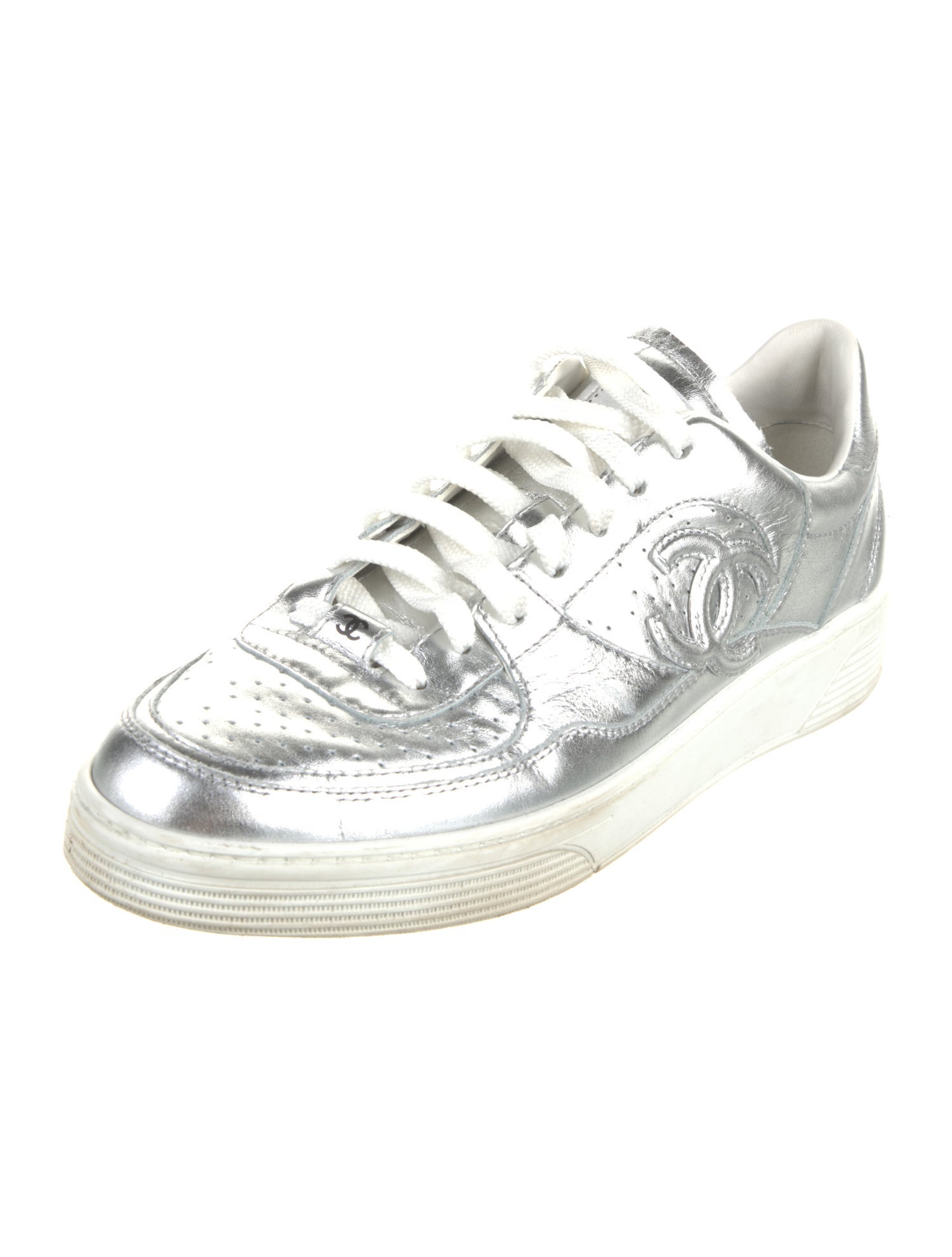 Chanel 2024 Interlocking CC Logo Sneakers