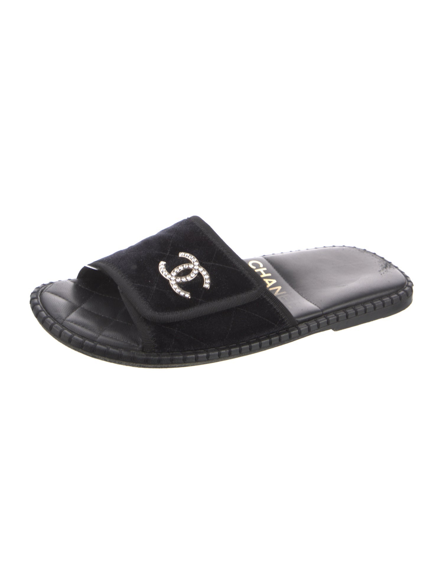 Chanel 2023 Interlocking CC Logo Slides