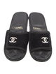 Chanel 2023 Interlocking CC Logo Slides