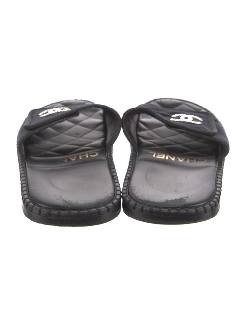 Chanel 2023 Interlocking CC Logo Slides