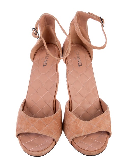 Chanel 2020 Quilted Pattern Sandals