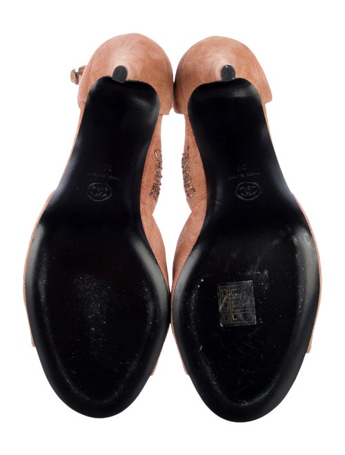 Chanel 2020 Quilted Pattern Sandals