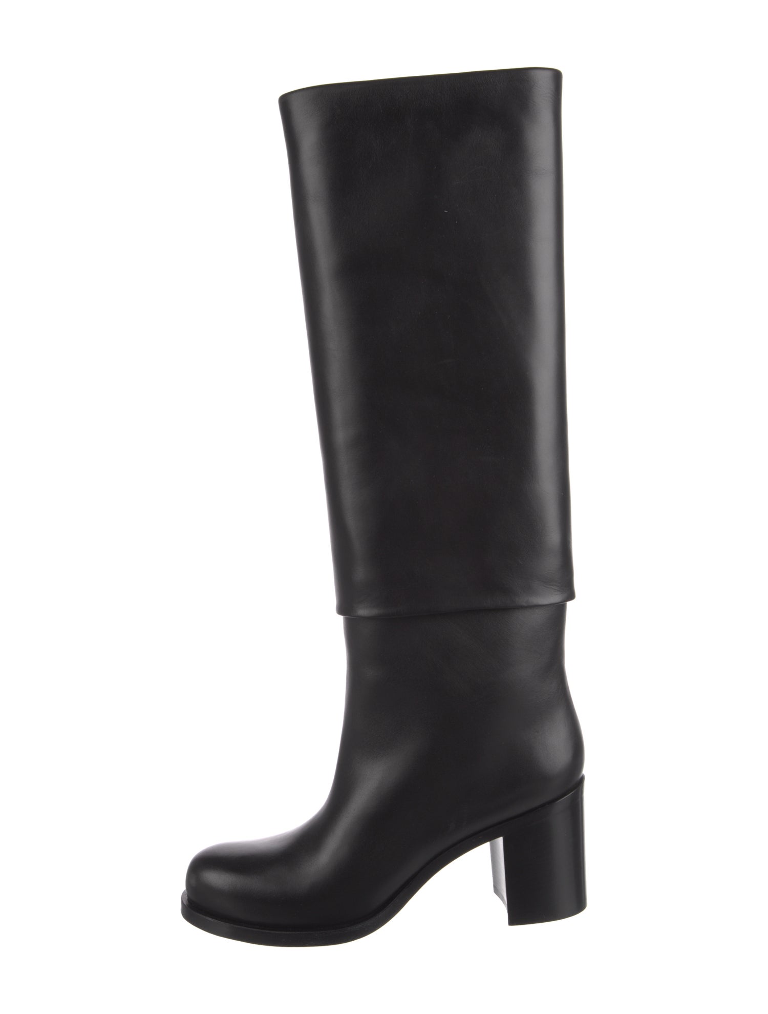 Chanel 2011 Interlocking CC Logo Rain Boots