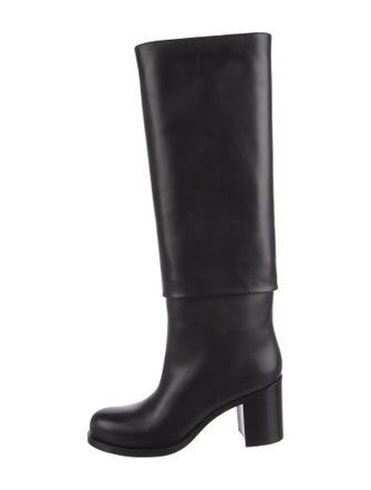 Chanel 2011 Interlocking CC Logo Rain Boots