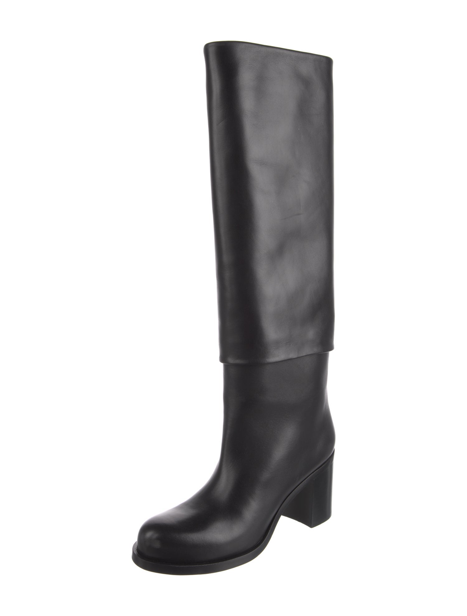 Chanel 2011 Interlocking CC Logo Rain Boots