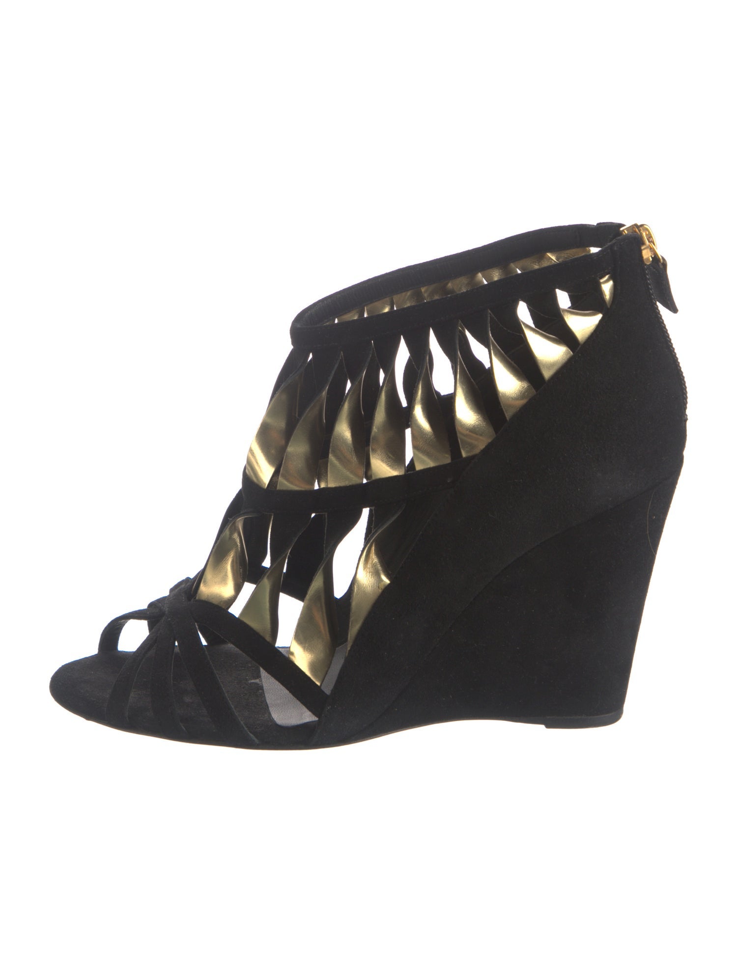 Chanel 2010 Interlocking CC Logo Gladiator Sandals