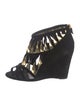 Chanel 2010 Interlocking CC Logo Gladiator Sandals