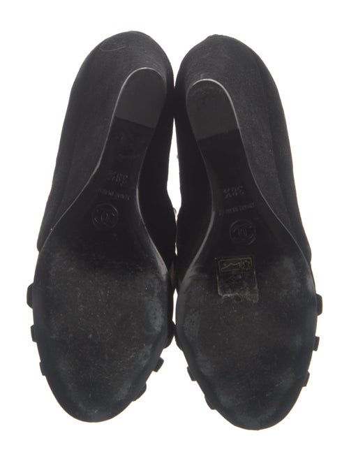 Chanel 2010 Interlocking CC Logo Gladiator Sandals