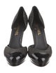 Chanel 2008 Interlocking CC Logo D'Orsay Pumps