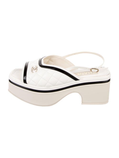 Chanel 2023 Interlocking CC Logo Slides