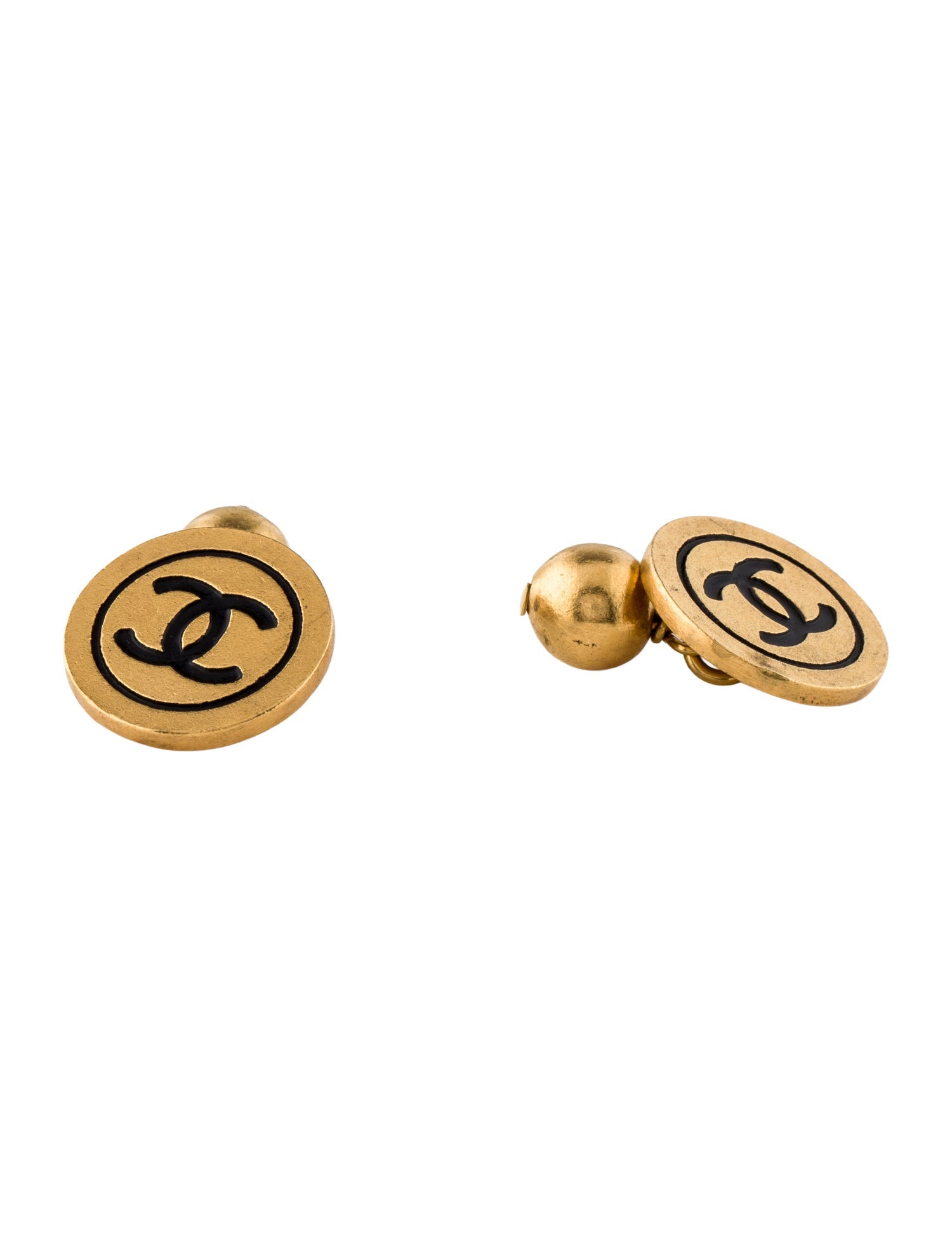 Chanel Vintage CC Cufflinks