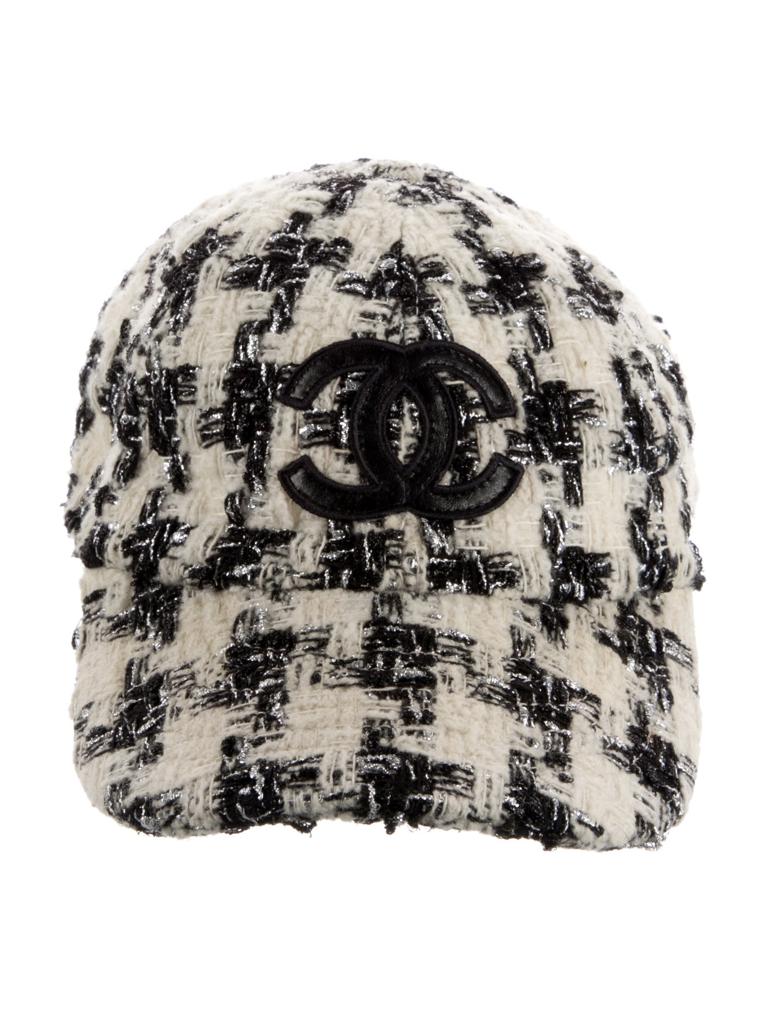 Chanel 2021 CC Tweed Baseball Cap