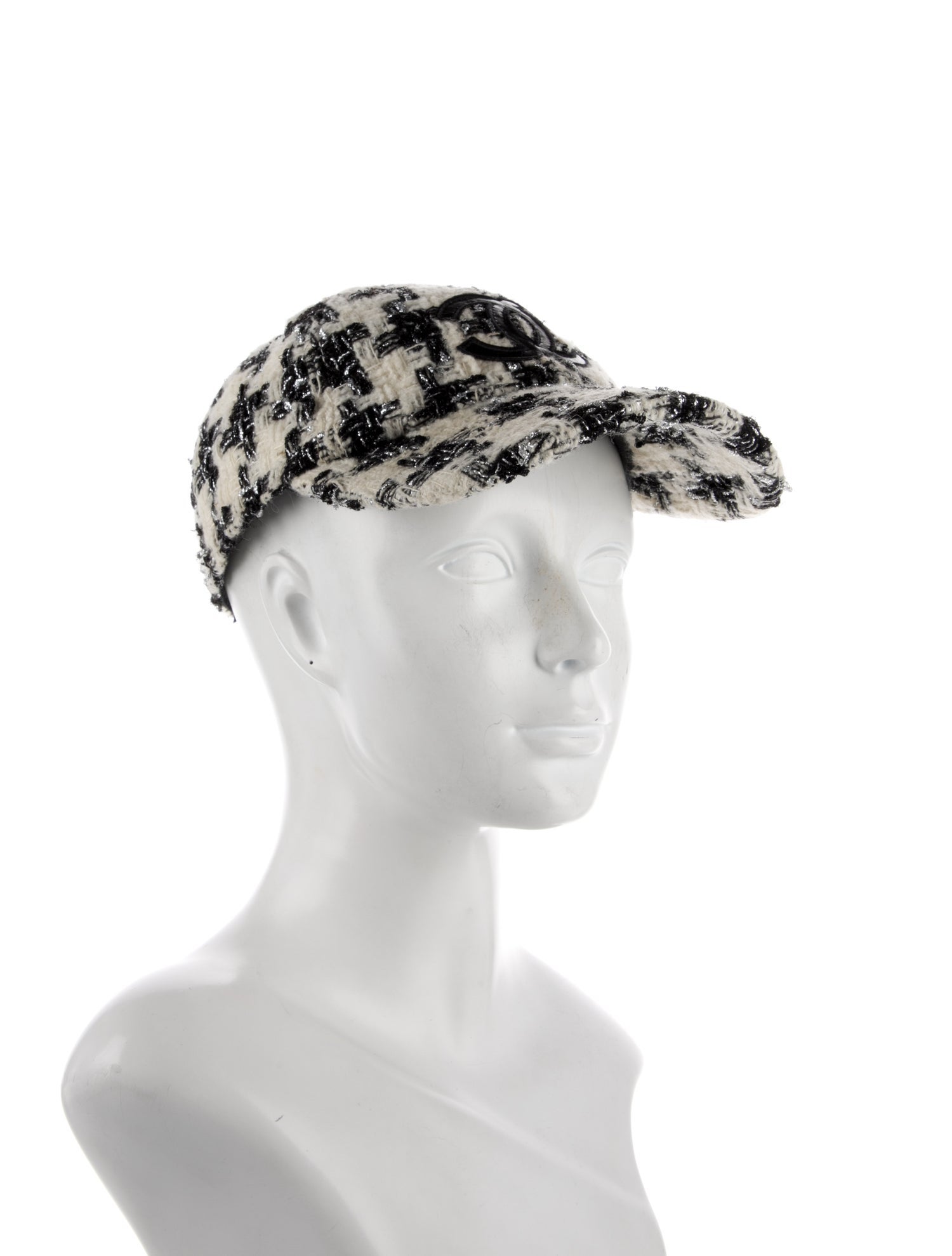 Chanel 2021 CC Tweed Baseball Cap