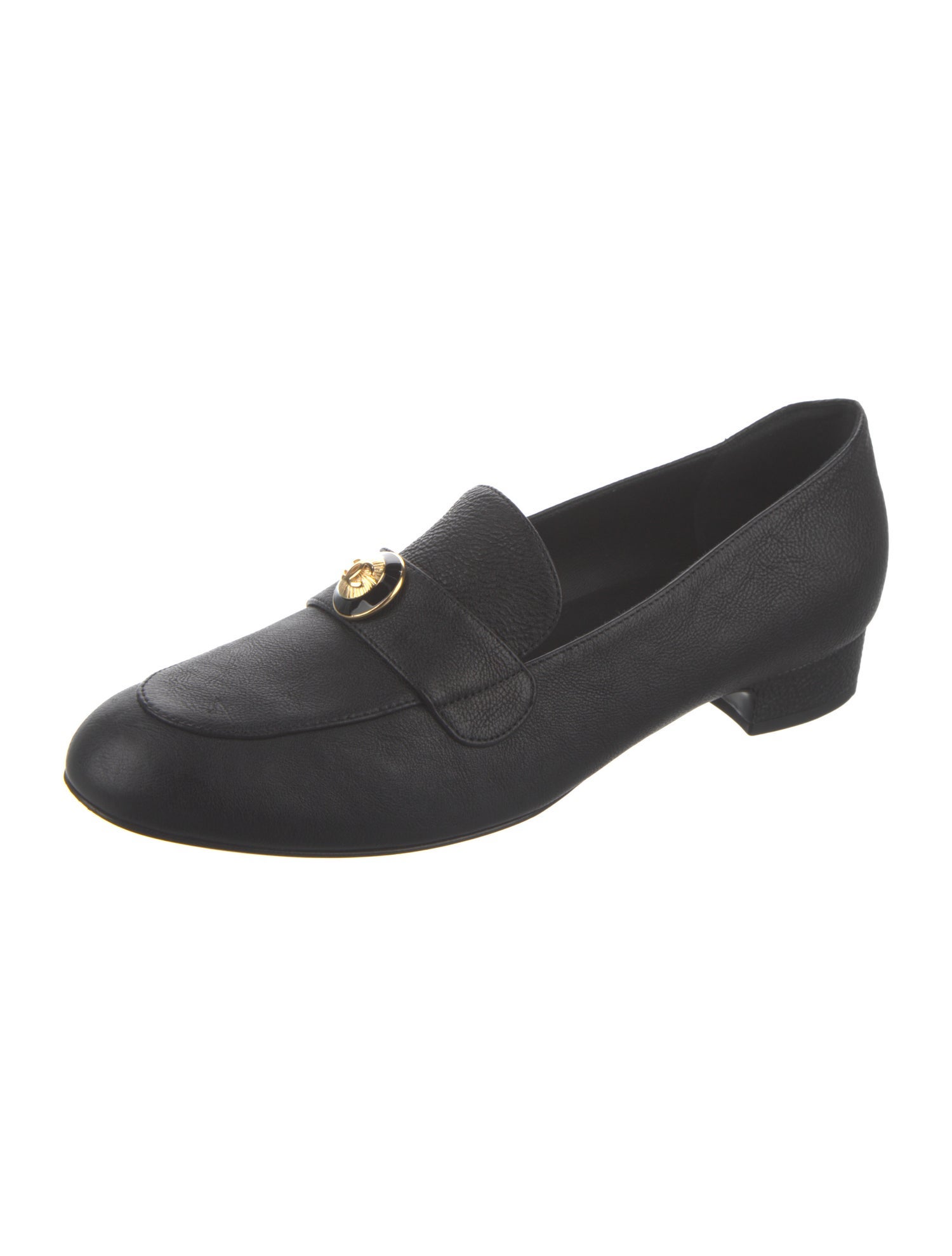 Chanel 2019 Interlocking CC Logo Loafers