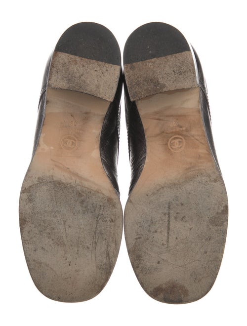 Chanel 2018 Interlocking CC Logo Combat Boots