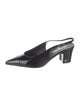 Chanel 2023 Interlocking CC Logo Slingback Pumps