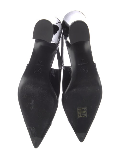 Chanel 2023 Interlocking CC Logo Slingback Pumps