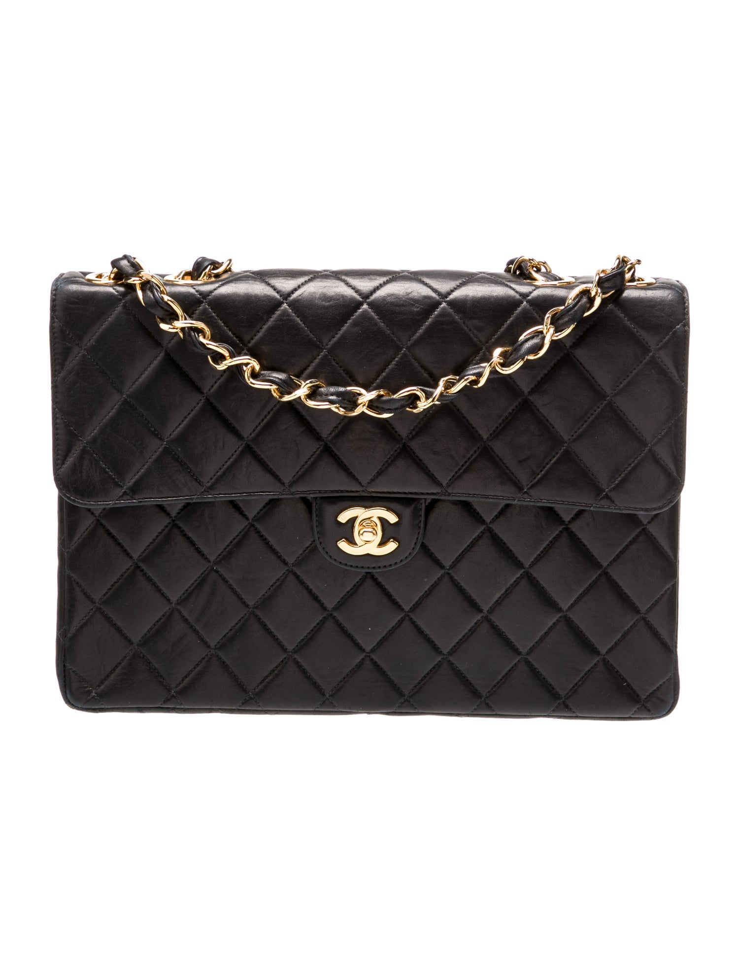 Chanel Jumbo Square Classic Single Flap Bag