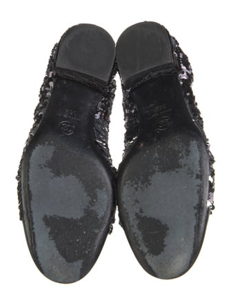 Chanel 2022 Interlocking CC Logo Ballet Flats