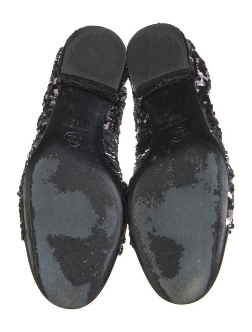 Chanel 2022 Interlocking CC Logo Ballet Flats