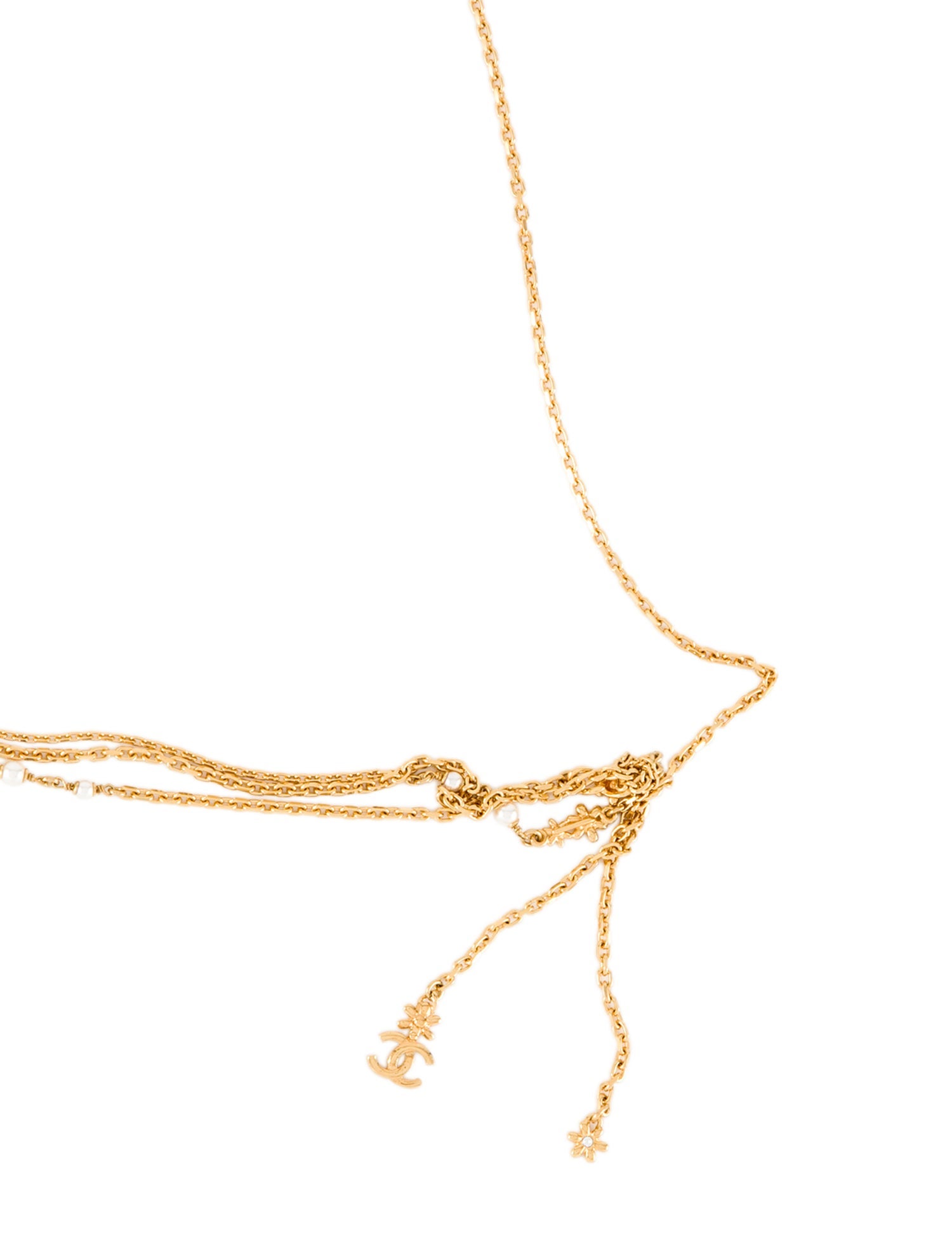 Chanel 2023 Interlocking CC Logo Waist Belt