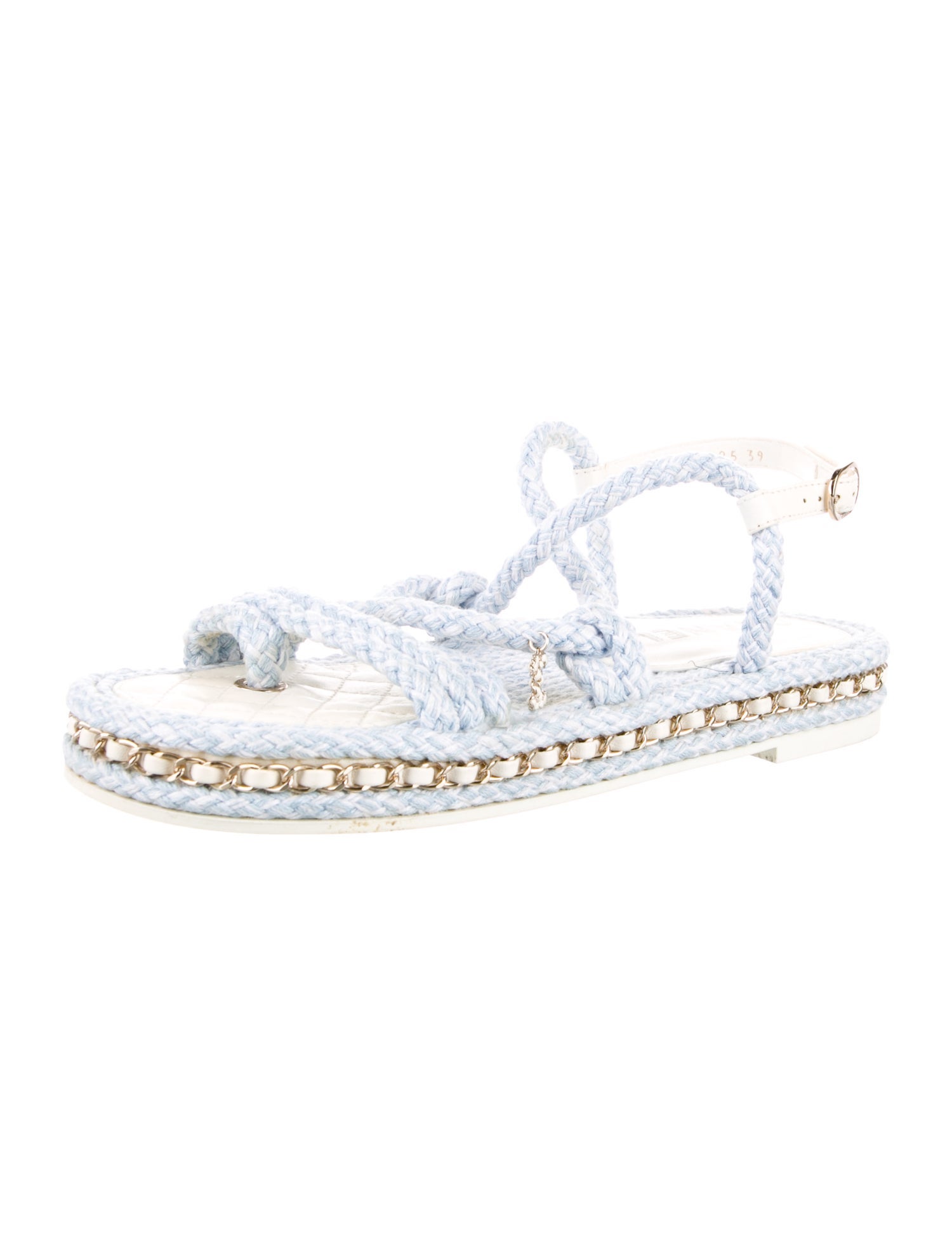 Chanel 2022 Interlocking CC Logo Espadrilles