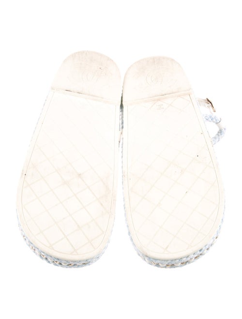 Chanel 2022 Interlocking CC Logo Espadrilles