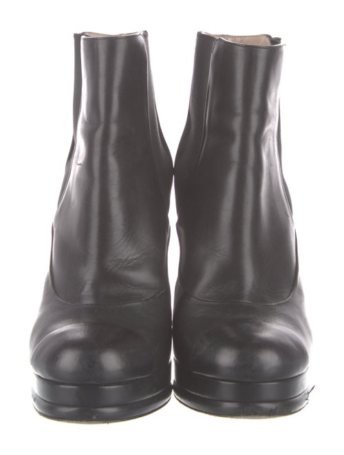 Chanel 2013 Interlocking CC Logo Chelsea Boots