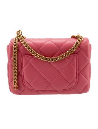 Chanel Enamel Pending CC Mini Square Flap Bag
