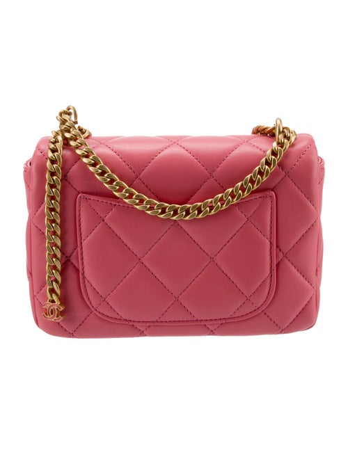 Chanel Enamel Pending CC Mini Square Flap Bag