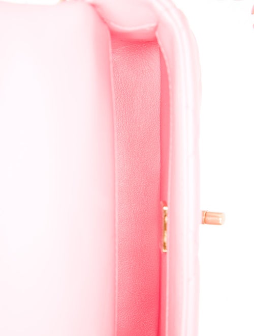 Chanel Enamel Pending CC Mini Square Flap Bag