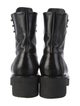 Chanel 2022 Interlocking CC Logo Combat Boots