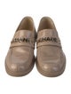 Chanel 2022 Interlocking CC Logo Loafers