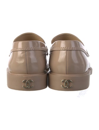 Chanel 2022 Interlocking CC Logo Loafers