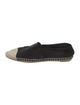 Chanel Interlocking CC Logo Canvas Espadrilles