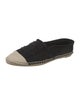 Chanel Interlocking CC Logo Canvas Espadrilles
