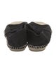 Chanel Interlocking CC Logo Canvas Espadrilles