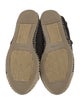 Chanel Interlocking CC Logo Canvas Espadrilles