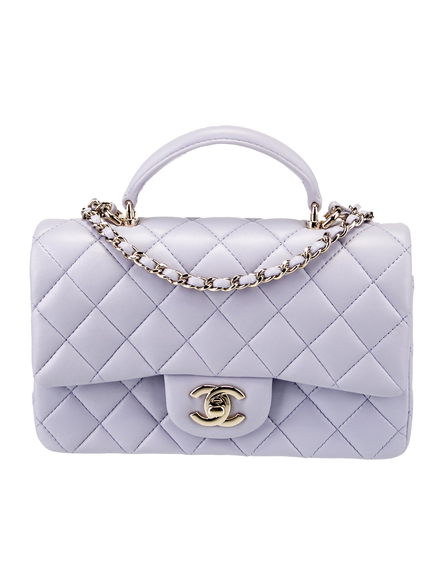 Chanel Classic Rectangular Mini Top Handle Flap Bag