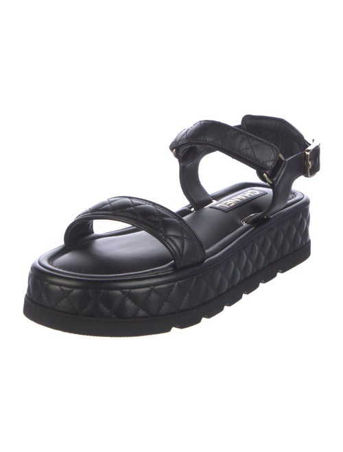 Chanel 2022 Interlocking CC Logo Sandals