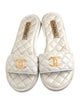 Chanel 2023 Interlocking CC Logo Slides