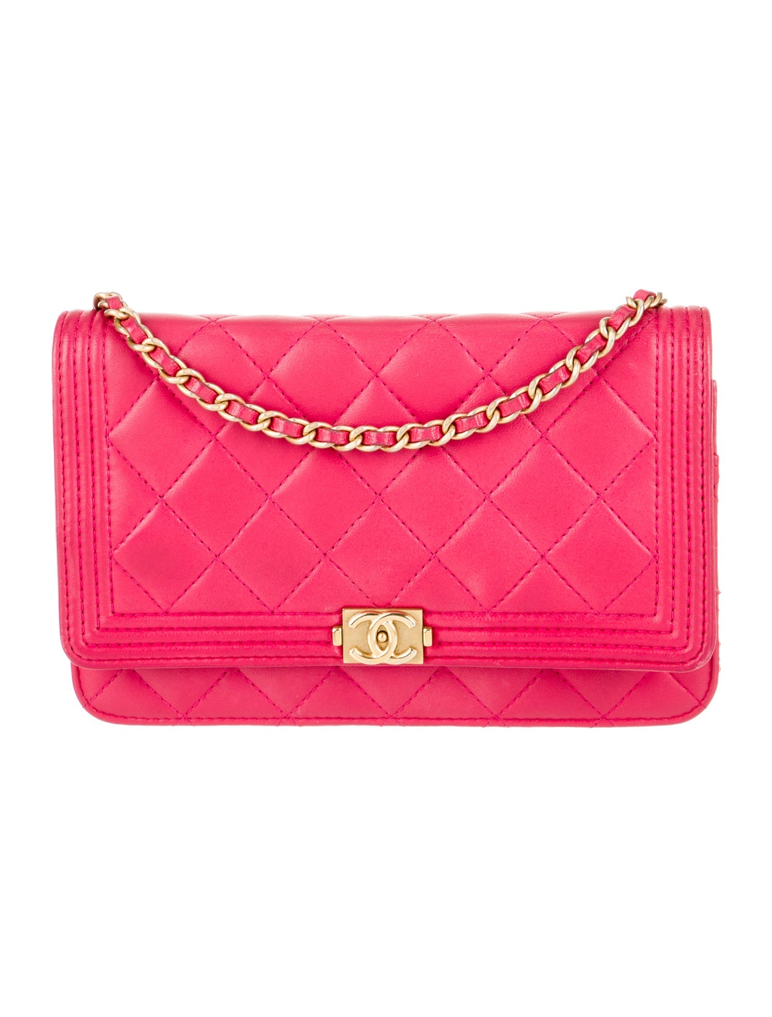Chanel Boy Wallet On Chain