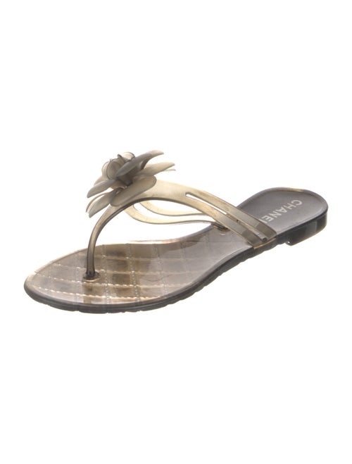 Chanel Rubber Slides