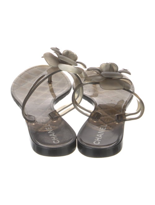 Chanel Rubber Slides