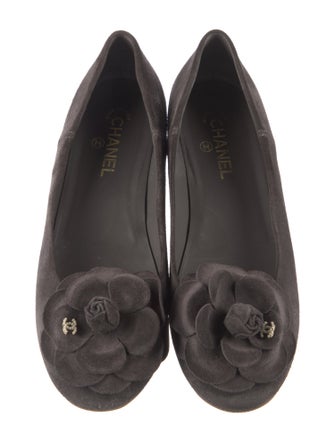 Chanel 2016 Interlocking CC Logo Ballet Flats
