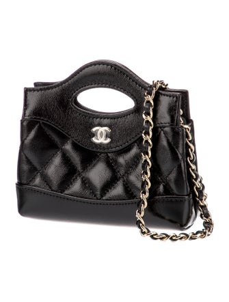 Chanel Micro 31 Clutch w/ Chain