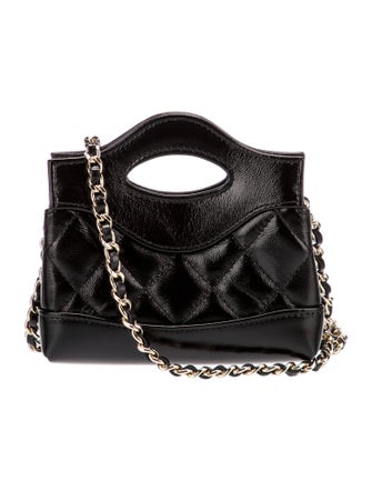 Chanel Micro 31 Clutch w/ Chain