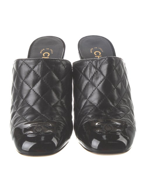 Chanel 2018 Interlocking CC Logo Mules