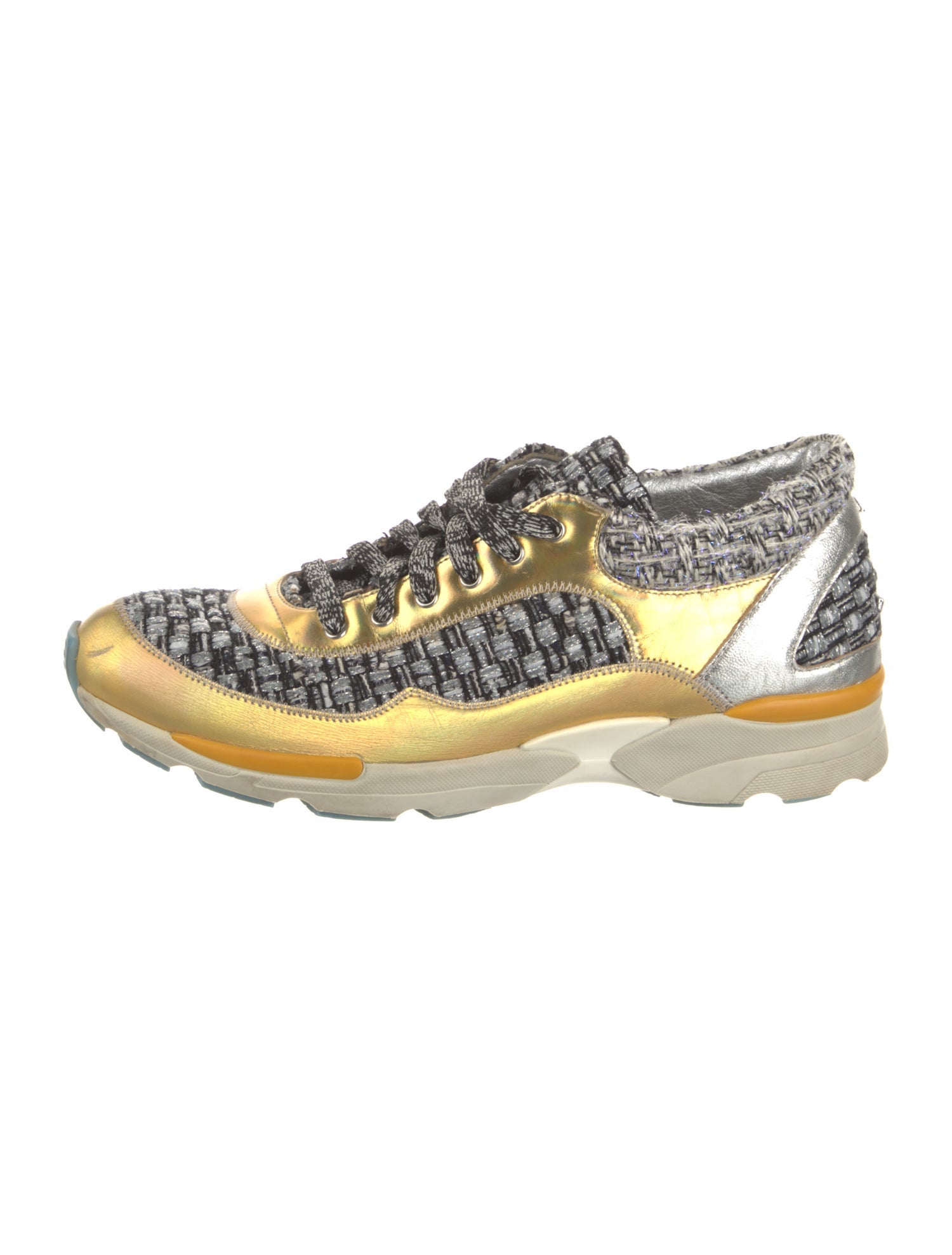 Chanel 2014 Interlocking CC Logo Sneakers