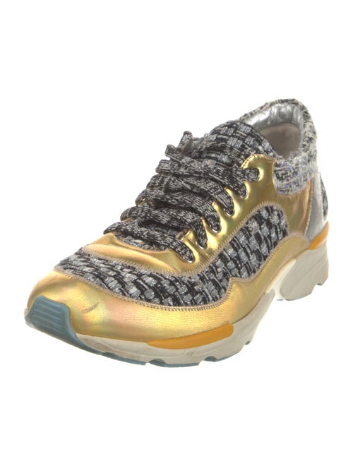 Chanel 2014 Interlocking CC Logo Sneakers